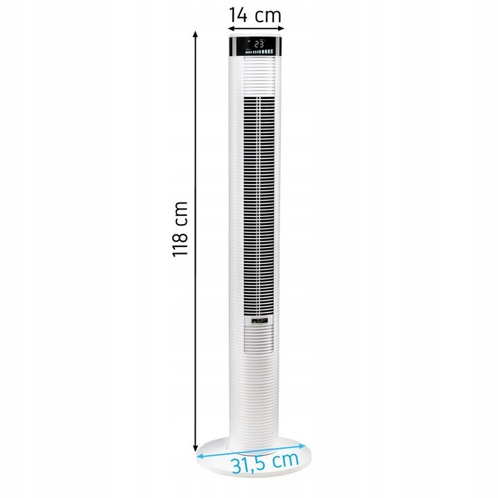 Torņa ventilators, Yoer Spiro cena un informācija | Ventilatori | 220.lv