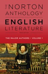 Norton Anthology of English Literature, The Major Authors Tenth Edition цена и информация | Рассказы, новеллы | 220.lv