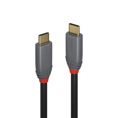 1.5m USB Type C to C Кабель, Anthra Line Lindy 36902 цена и информация | Кабели для телефонов | 220.lv