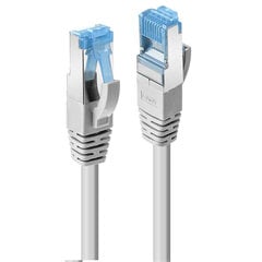 0.3m Cat.6A S/FTP LSZH Tīkla kabelis, Grey Lindy 47130 cena un informācija | Kabeļi un vadi | 220.lv
