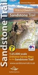 Walking Cheshire's Sandstone Trail - OS Map Book цена и информация | Книги о питании и здоровом образе жизни | 220.lv