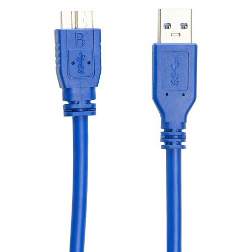 Extra Digital USB 3.0 Type-A/Micro USB, 0.5m cena un informācija | Kabeļi un vadi | 220.lv