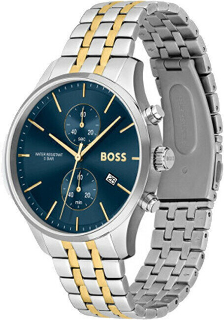 Hugo Boss Asociētais 1513976 cena un informācija | Vīriešu pulksteņi | 220.lv