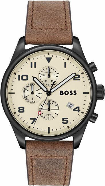 Hugo Boss Skatīt 1513990 cena un informācija | Vīriešu pulksteņi | 220.lv