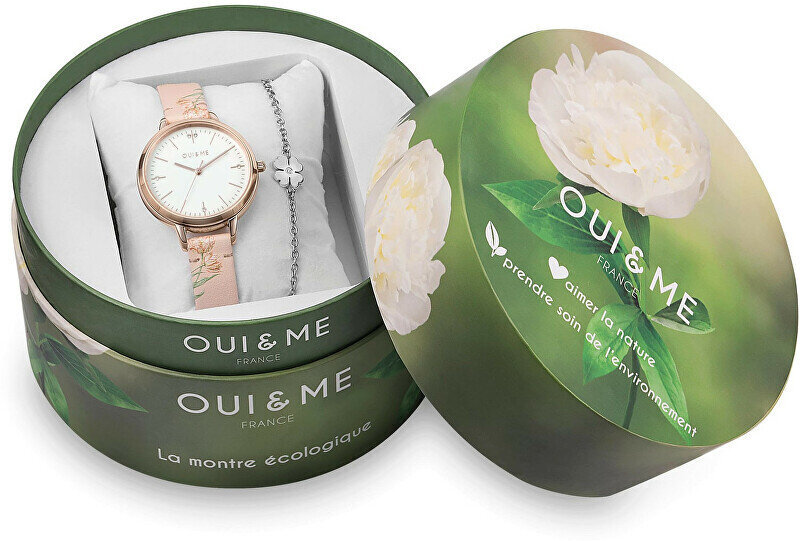 Oui & Me Dāvanu komplekts Fleurette ME010304 cena un informācija | Sieviešu pulksteņi | 220.lv