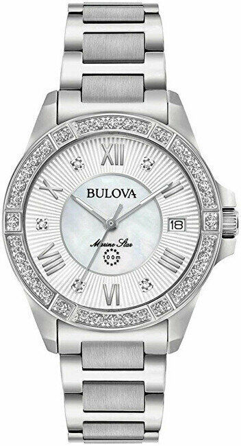 Bulova Jūras zvaigžņu kvarcs 96R232 cena un informācija | Sieviešu pulksteņi | 220.lv