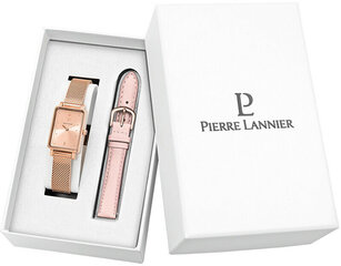 Pierre Lannier Dāvanu komplekts Ariane pulkstenis + siksniņa 362J958 cena un informācija | Sieviešu pulksteņi | 220.lv