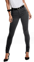 Женские джинсы скинни ONLRAIN 15129693 Темно-серый деним MAS655 цена и информация | Женские джинсы | 220.lv