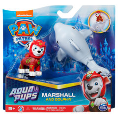 Фигурка Paw Patrol (Щенячий Патруль) Aqua Hero Pups Marshall 6066147, красный цвет цена и информация | Конструктор автомобилей игрушки для мальчиков | 220.lv