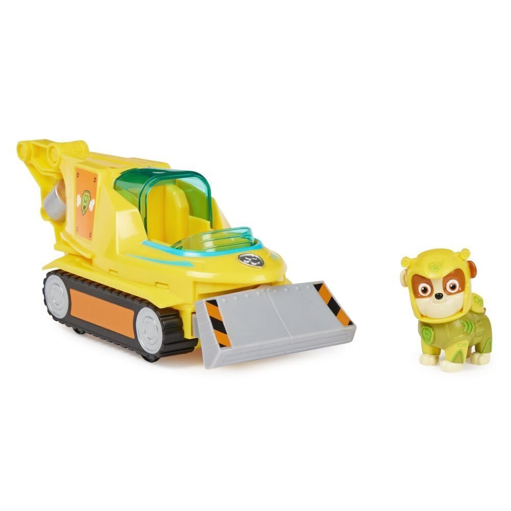 Transportlīdzeklis Paw Patrol (Ķepu Patruļa) Aqua Theamed Rubble 6066158, dzeltens cena un informācija | Rotaļlietas zēniem | 220.lv