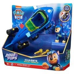 Paw Patrol (Щенячий Патруль) транспортное средство Aqua Theamed Chase 6066140, синий цена и информация | Игрушки для мальчиков | 220.lv