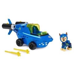 Paw Patrol (Щенячий Патруль) транспортное средство Aqua Theamed Chase 6066140, синий цена и информация | Игрушки для мальчиков | 220.lv