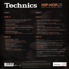 Various - Technics HIP-HOP.01, 2LP, виниловая пластинкаs, 12" vinyl record цена и информация | Виниловые пластинки, CD, DVD | 220.lv