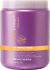 Matus izlīdzinošā maska ​​Inebrya Ice Cream Liss Perfect Mask, 1000 ml cena un informācija | Matu uzlabošanai | 220.lv