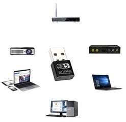 Беспроводной адаптер Wi-Fi Izoxis 1200 Мбит|с (2,4 ГГц | 5 ГГц | USB 3.0, IEEE 802.11b|g|n|a|ac) цена и информация | Адаптеры и USB разветвители | 220.lv