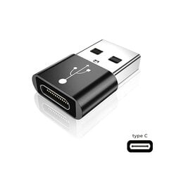 Fusion ADP Универсальный OTG Адаптер USB 3.0 на USB-C 3.1 Черный цена и информация | Адаптеры и USB разветвители | 220.lv