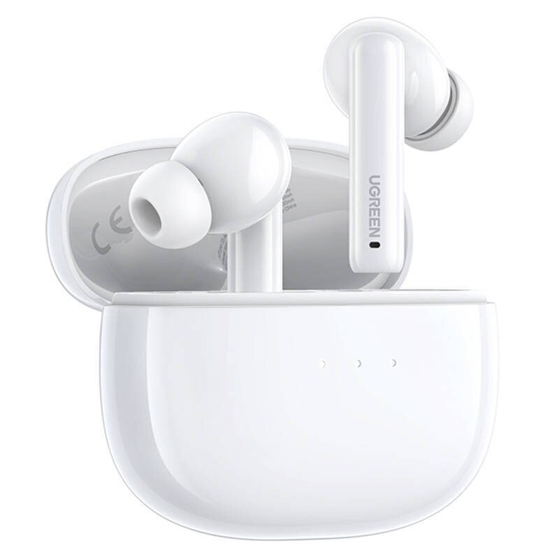 Austiņas UGREEN Wireless Headphones HiTune T3 ANC (baltas) цена и информация | Austiņas | 220.lv