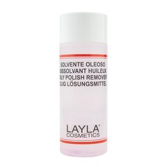 Layla Cosmetics Oily Polish Remover, 125 ml cena un informācija | Nagu lakas, stiprinātāji | 220.lv