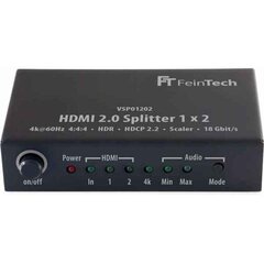 Izplatītājs FeinTech VSP01202 HDMI 2.0 cena un informācija | Mūzikas instrumentu piederumi | 220.lv