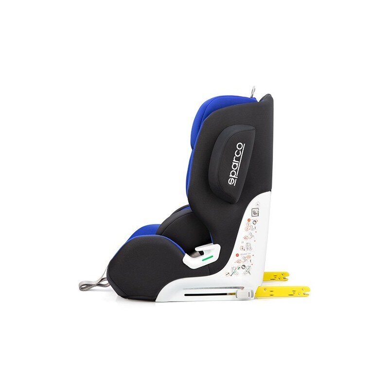 Autokrēsliņš Sparco SK1000I-BL, 9-36 kg, zils cena un informācija | Autokrēsliņi | 220.lv