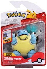 Figūriņa Jazwares - Pokemon Battle Feature Blastoise cena un informācija | Rotaļlietas zēniem | 220.lv