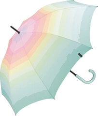 Sieviešu kails lietussargs Rainbow Dawn Long AC aquasplash 58601 mES0125 cena un informācija | Lietussargi sievietēm | 220.lv