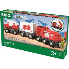 Vilciens Brio - World Cargo Train cena un informācija | Rotaļlietas zēniem | 220.lv