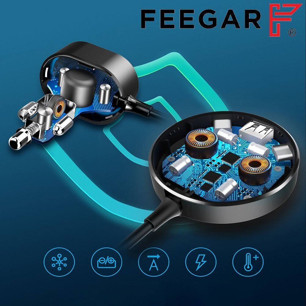 Feegar CigaRear цена и информация | Lādētāji un adapteri | 220.lv