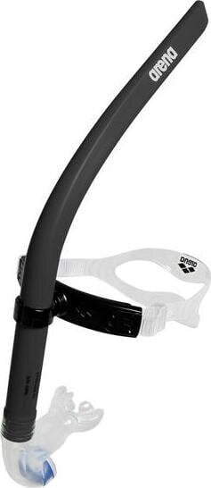 ARENA Swim Snorkel III Black peldēšanas trubiņa cena un informācija | Niršanas trubiņas | 220.lv