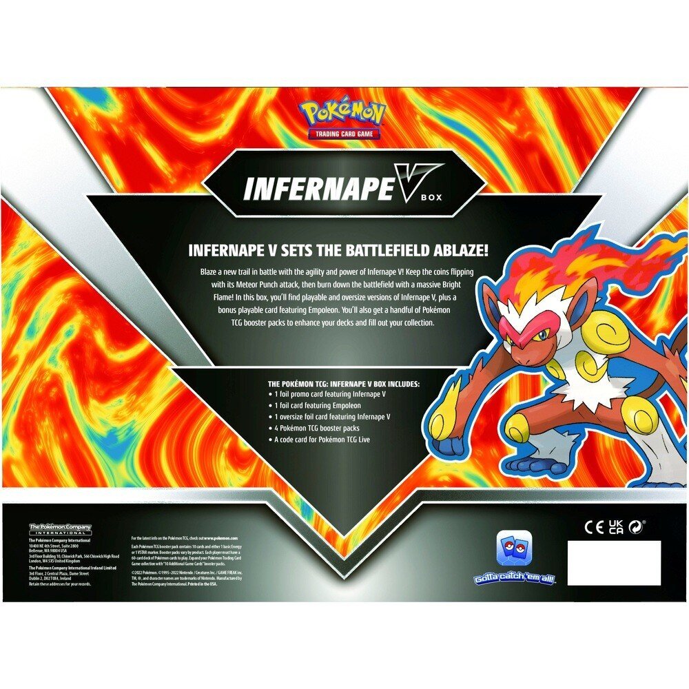 Galda spēle Pokemon TCG Infernape V Box, EN cena un informācija | Galda spēles | 220.lv