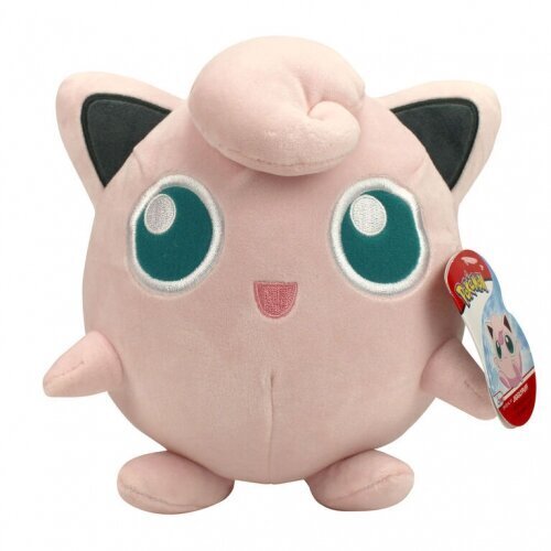 Mīkstā rotaļlieta Jazwares - Pokemon Jigglypuff, 20 cm / from Assort cena un informācija | Mīkstās (plīša) rotaļlietas | 220.lv