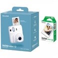 Fujifilm Instax Mini 12, Clay White + Instax Mini (10 шт.)