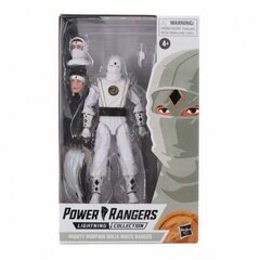 Hasbro - Power Rangers Lightning Collection Mighty Morphin Ninja White Ranger / from Assort цена и информация | Конструктор автомобилей игрушки для мальчиков | 220.lv