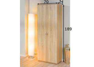 Шкаф A2A Gallo, дуб/коричневый цвет цена и информация | Шкафы | 220.lv