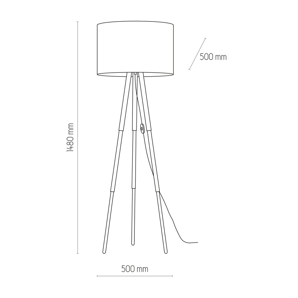 TK Lighting stāvlampa Tokyo cena un informācija | Stāvlampas | 220.lv