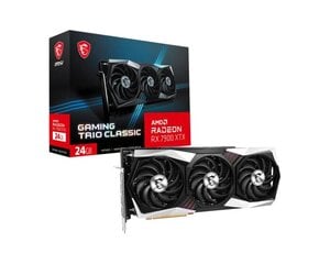 MSI Radeon RX 7900 XTX Gaming Trio Classic 24G (RX7900XTXGAMTRIOCL24G) cena un informācija | Videokartes (GPU) | 220.lv