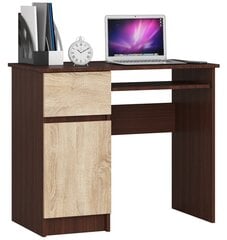 Письменный стол Piksel, светло-коричневый цена и информация | Компьютерные, письменные столы | 220.lv