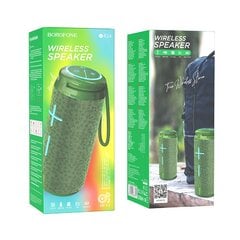 Borofone Portable Bluetooth Speaker BR24 Fashion green цена и информация | Аудиоколонки | 220.lv