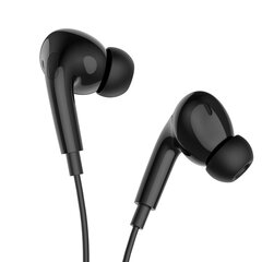 Borofone Earphones BM80 Pro Elegant with microphone black цена и информация | Наушники с микрофоном Asus H1 Wireless Чёрный | 220.lv