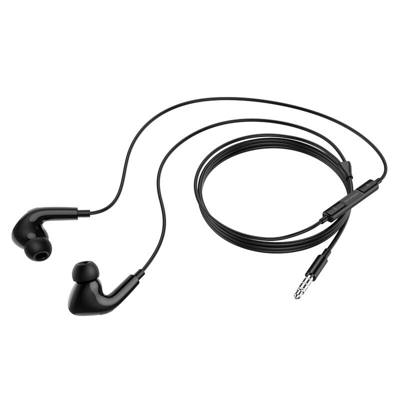 Borofone Earphones BM80 Pro Elegant with microphone black цена и информация | Austiņas | 220.lv