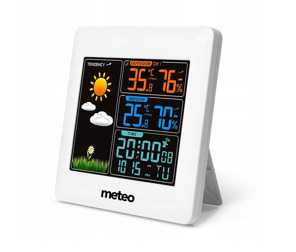 Meteoroloģiskā stacija, Bezvadu iekštelpu un āra temperatūras mērīšana цена и информация | Meteostacijas, āra termometri | 220.lv