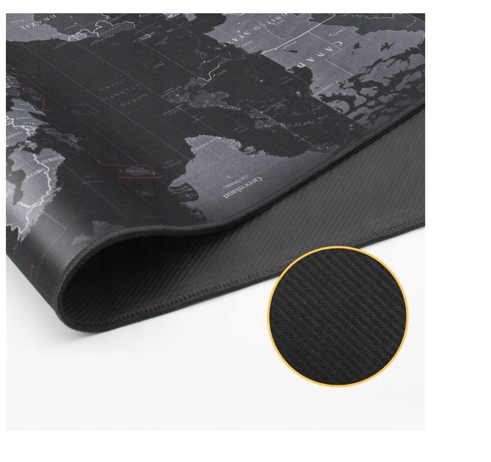 Mouse Pad XXL - karte, 40cm x 90cm cena un informācija | Peles | 220.lv