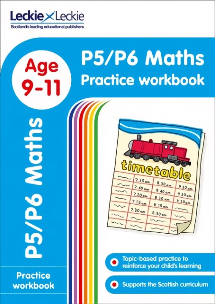 P5/P6 Maths Practice Workbook: Extra Practice for Cfe Primary School English цена и информация | Grāmatas pusaudžiem un jauniešiem | 220.lv