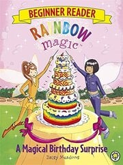 Rainbow Magic Beginner Reader: A Magical Birthday Surprise: Book 3 cena un informācija | Grāmatas pusaudžiem un jauniešiem | 220.lv