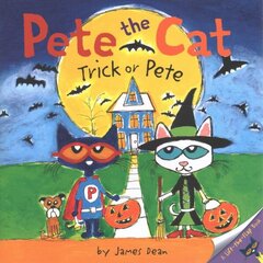 Pete the Cat: Trick or Pete: A Halloween Book for Kids цена и информация | Книги для подростков и молодежи | 220.lv