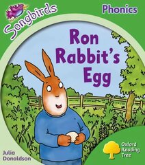 Oxford Reading Tree: Level 2: More Songbirds Phonics: Ron Rabbit's Egg, Level 2 цена и информация | Книги для подростков и молодежи | 220.lv