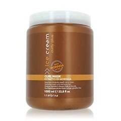 Inebrya Ice Cream Curly Plus Curl Mask Estratto Di Maringa, 1000 ml цена и информация | Средства для укрепления волос | 220.lv