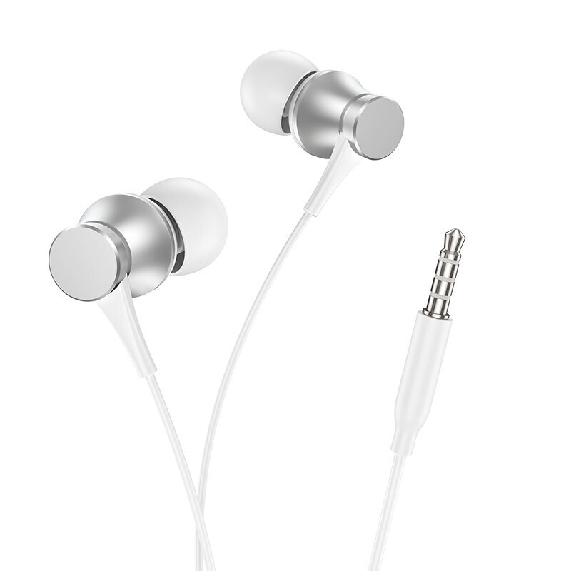 Borofone Earphones BM73 Platinum silver cena un informācija | Austiņas | 220.lv