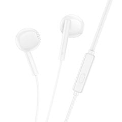 Borofone Earphones BM76 Ocean white цена и информация | Наушники | 220.lv