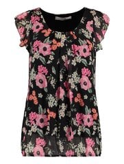 Hailys женская блузка NELLIE2086*01, черный/розовый 4067218420323 цена и информация | Женские блузки, рубашки | 220.lv